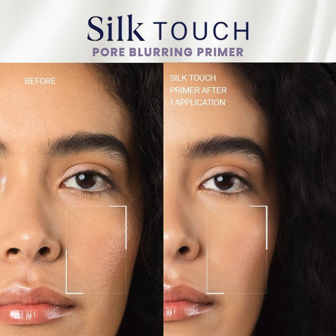 Flicka Silk Touch 3 in 1 Moisturizer and Primer for Face | All Skin Types