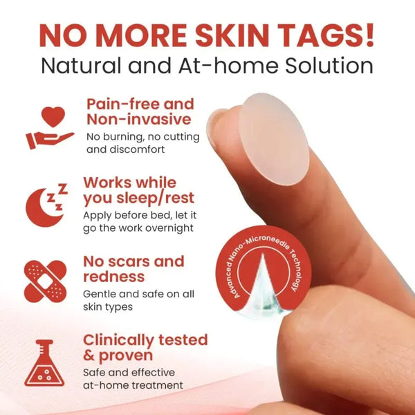 Derma Smooth Skin Tag Removal Patch | Buy 1 Get 1 Free |
