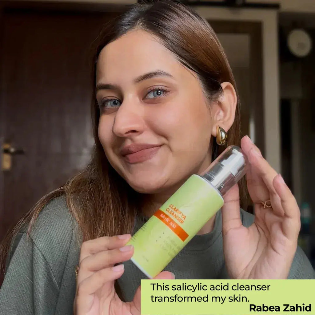 Clarifya Cleanser | Exfoliating & Clears Active Acne Gel | Salicylic Acid | 120ml